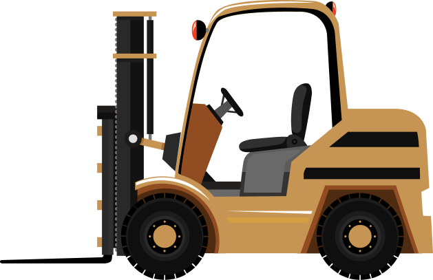 Forklift Illustration